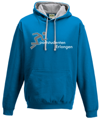 Bild: Pulli - Sapphire Blue/Heather Grey