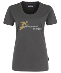 Bild: T-Shirt - Grau - Lady fit